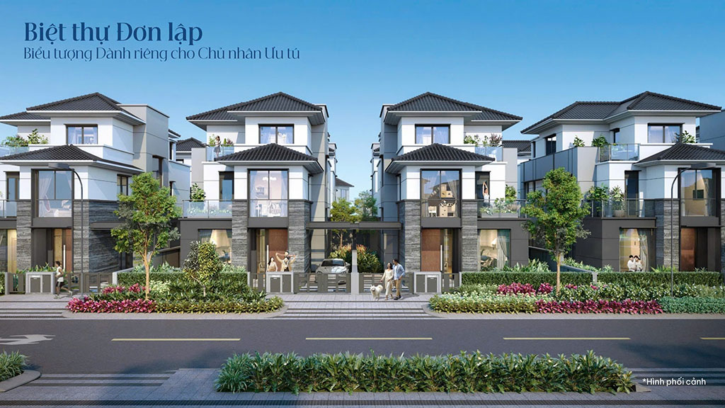 Biệt Thự đơn Lập Gladia Khang Điền