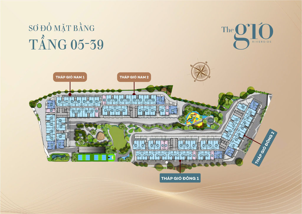 Mặt Bằng The Gió Riverside