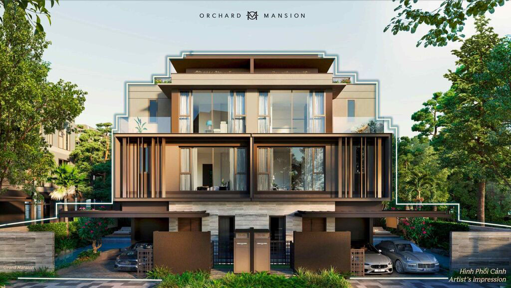 Phối Cảnh Dinh Thự Orchard Mansion