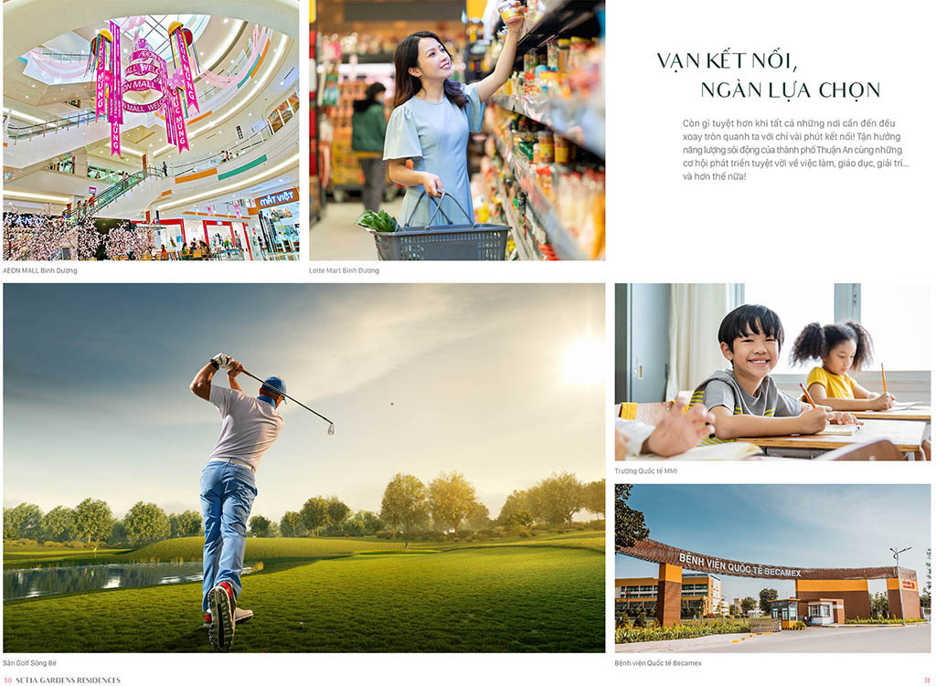 Tiện ích Setia Edenia Thuận An