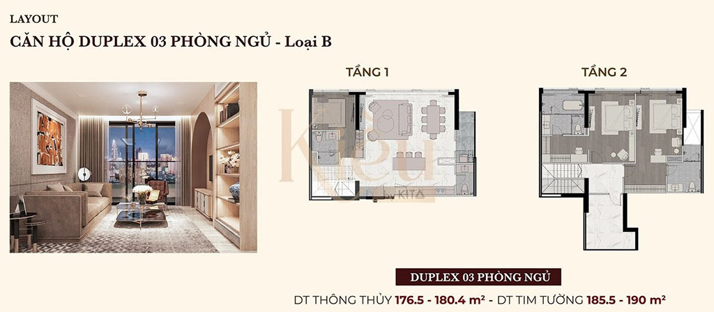 Thiết Kế Duplex Dự án Căn Hộ Chung Cư Kiều By Kita