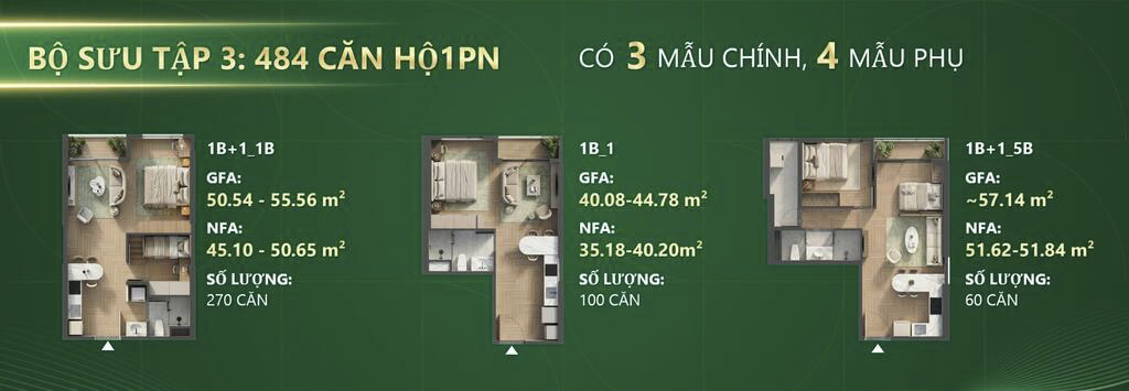 Thiết Kế Căn Hộ Green Skyline 1