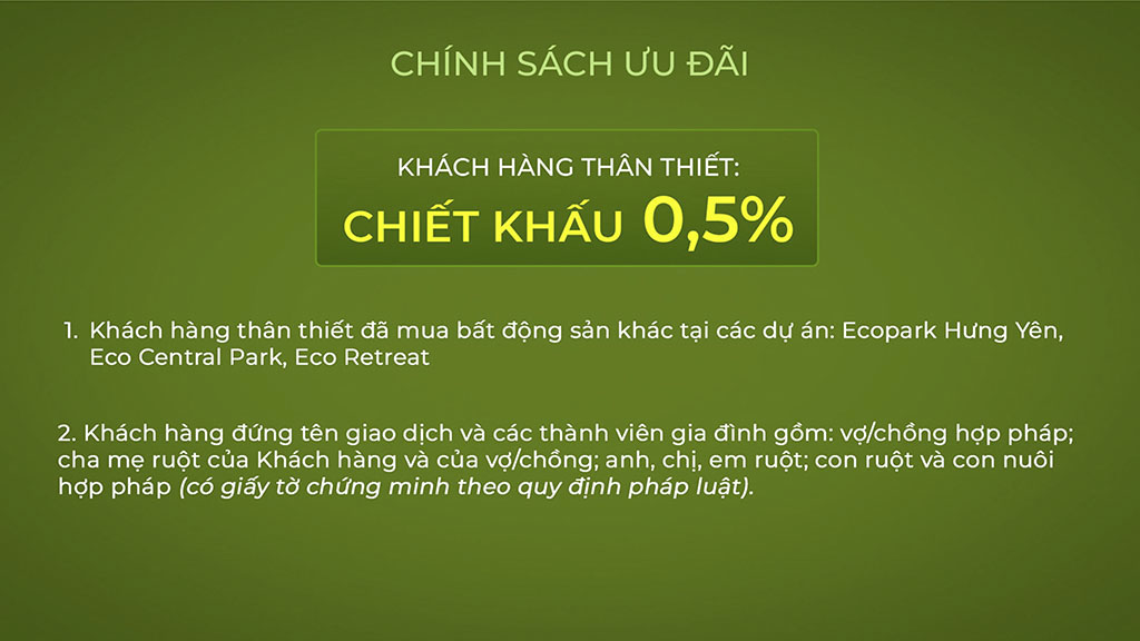 Chính Sách Bán Hàng Forest Onsen Eco Retreat Long An