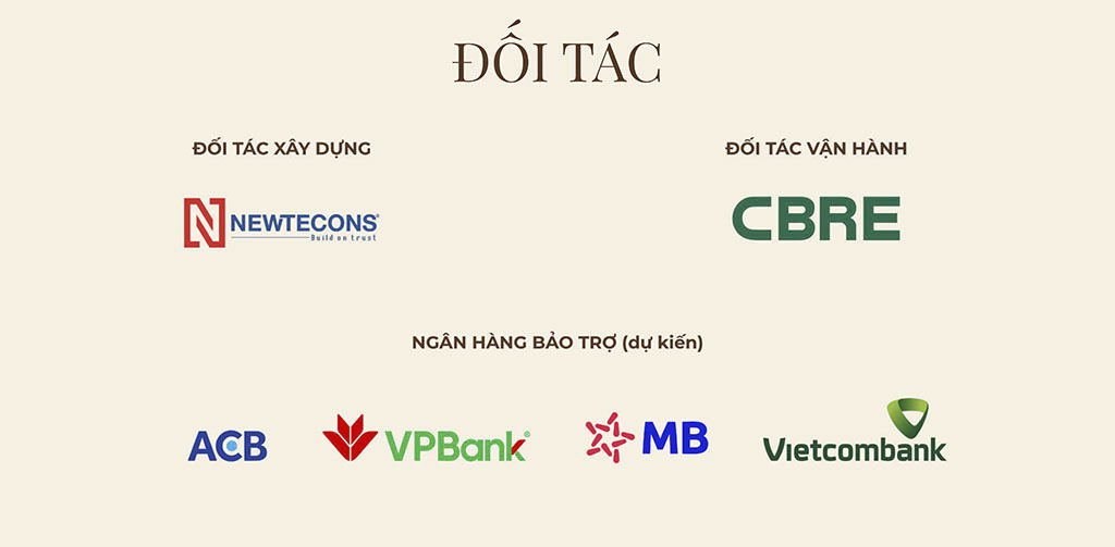 Danh sách các đối tác chiến lược hàng đầu của dự án Vlasta Premier