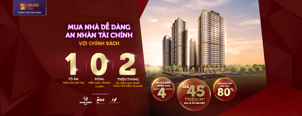 Akari City Giai đoạn 2 Những Lợi Thế Nổi Bật Không Thể Bỏ Qua