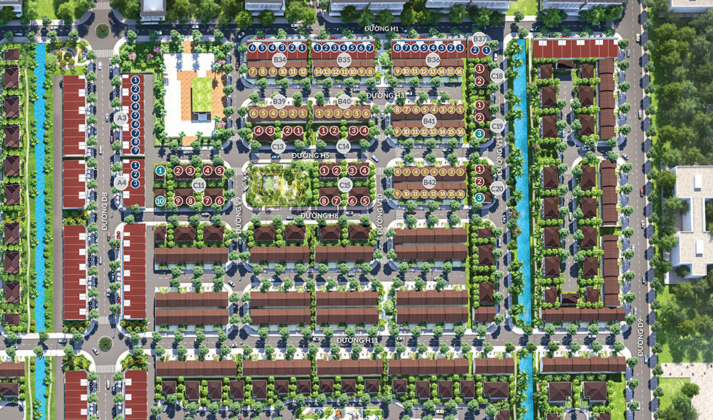 Biệt Thự đơn Lập Aquaria Waterpoint