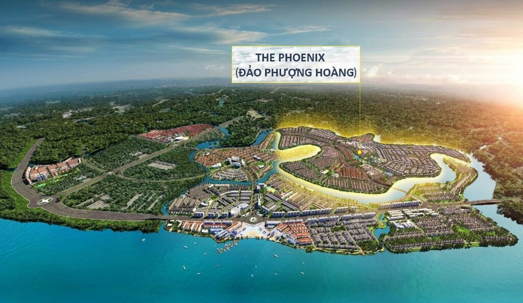 Biệt Thự đơn Lập đảo Phượng Hoàng Aqua City 2