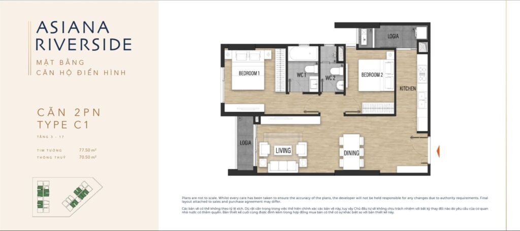 Căn Hộ Asiana Riverside - Shizen Home Quận 7 Chủ đầu Tư Gotec Land 20