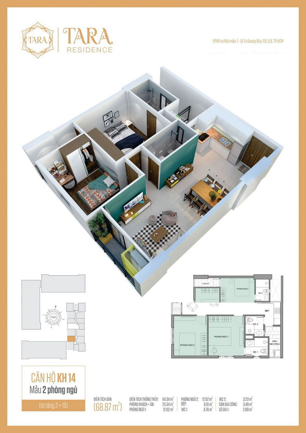 Thiết kế chung cư Song Ngọc Tara Residence