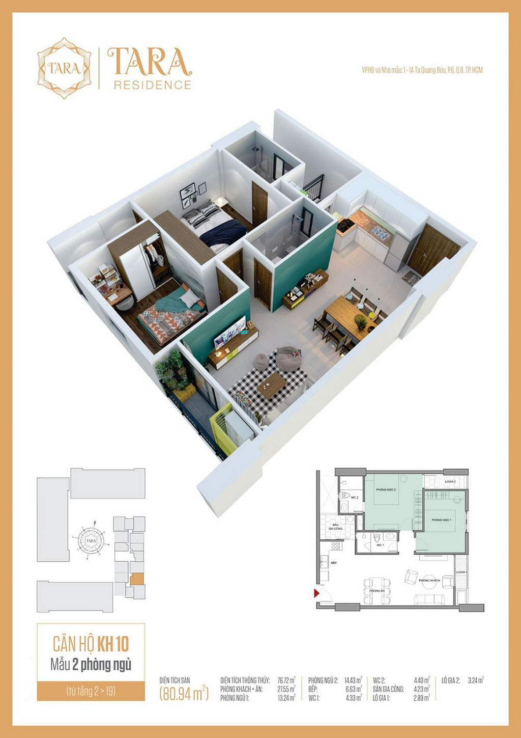 Thiết kế chung cư Song Ngọc Tara Residence