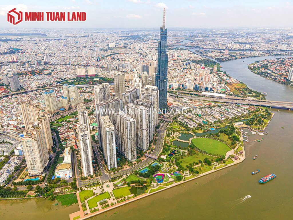 Tiến độ phân khu Central Vinhomes Central Park Bình Thạnh
