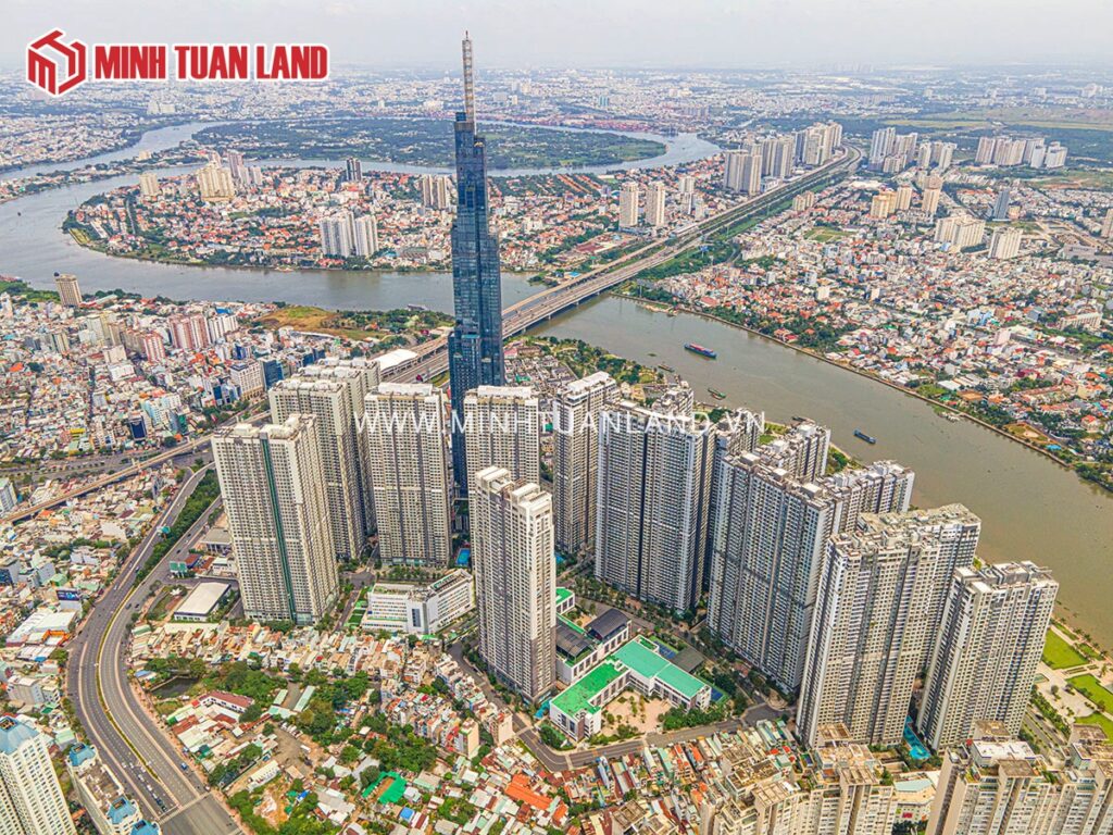 Tiến độ phân khu Central Vinhomes Central Park Bình Thạnh