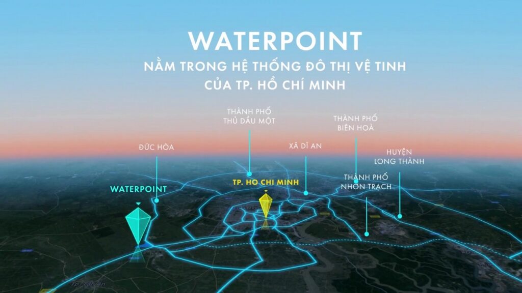 Địa Chỉ đô Thị Waterpoint Nam Long Long An ở đâu?