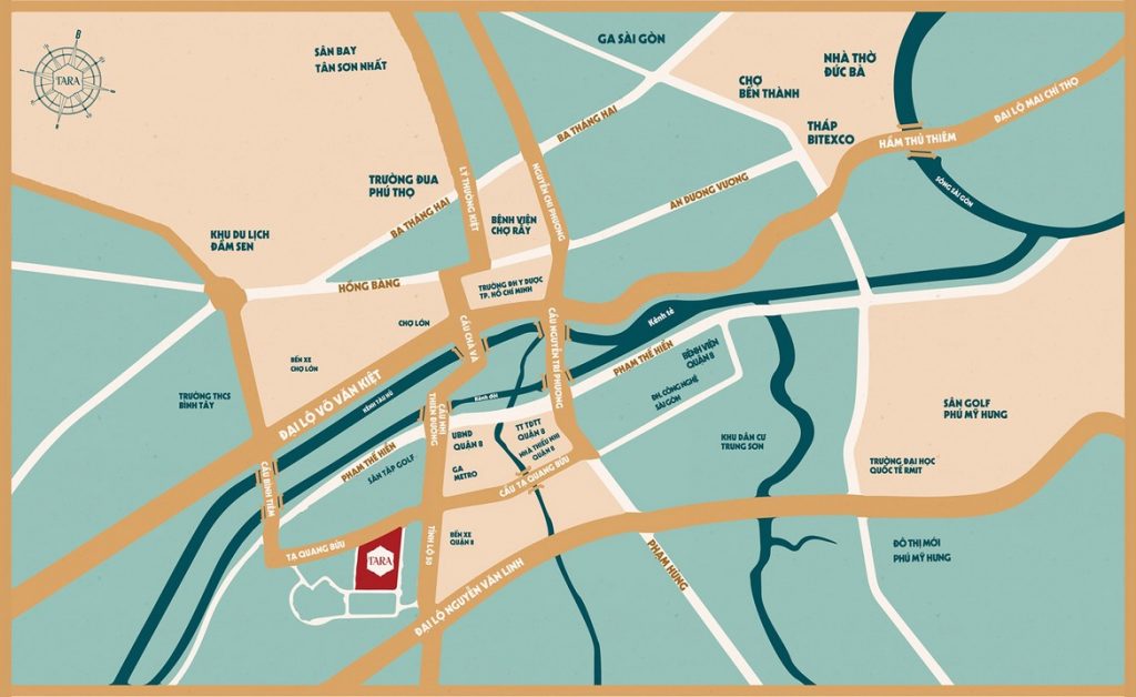 Địa chỉ chung cư Tara Residence Quận 8 1