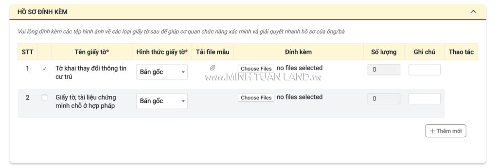 Hướng Dẫn đăng Ký Tạm Trú Online 5