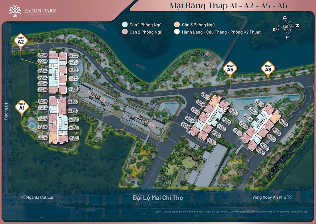 Mặt Bằng Eaton Park Giai đoạn 2