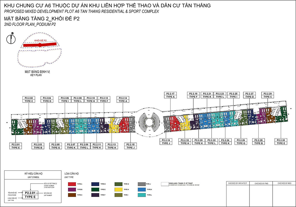 Mặt Bằng Thiết Kế Căn Hộ Sky Linked Villa Celadon City Tân Phú
