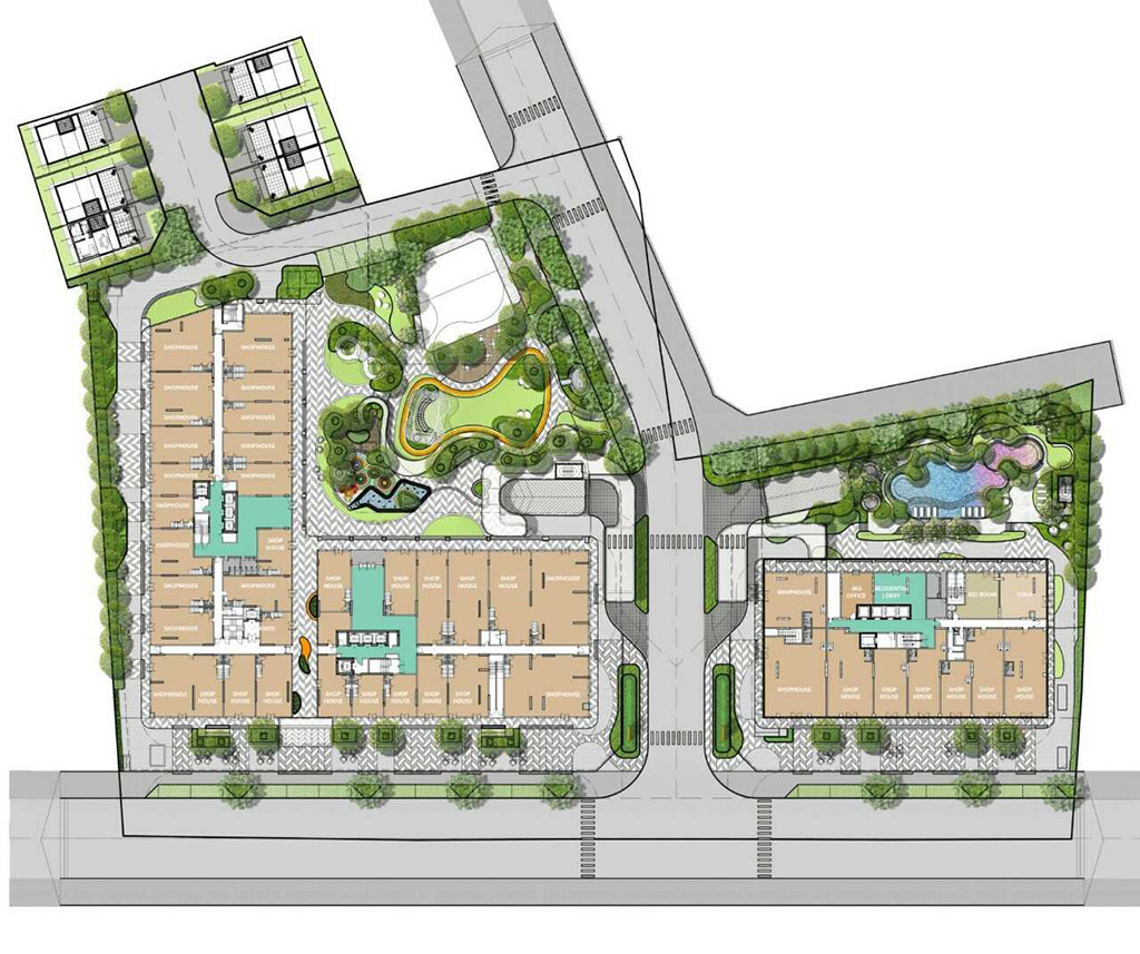 Mặt bằng dự án Urban Green Thủ Đức