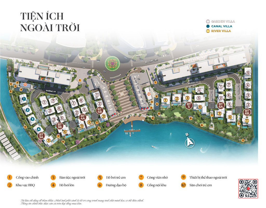 Mặt Bằng Biệt Thự Sông The Mizuki Mizuki Park