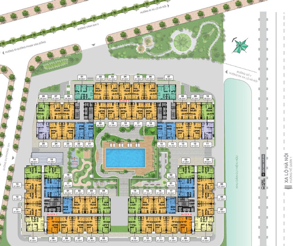 Thiết kế dự án căn hộ Lavita Charm Thủ Đức