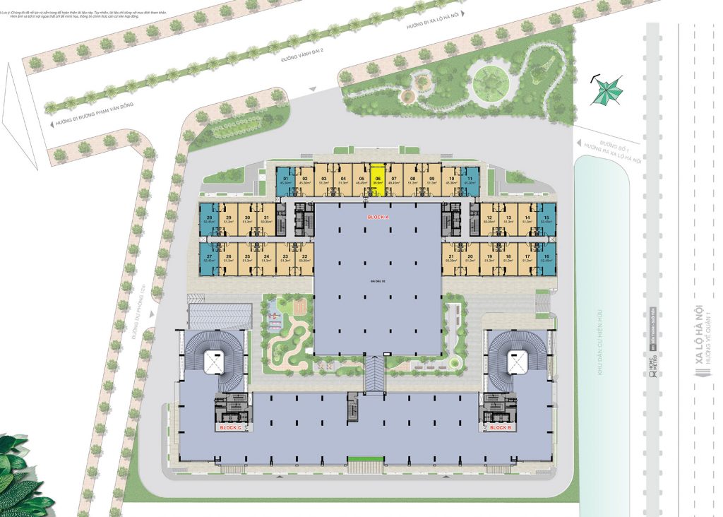 Mặt bằng Lavita Charm Thủ Đức