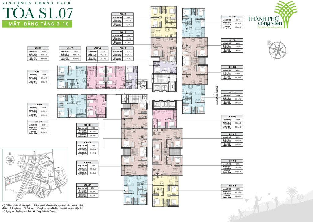 Căn hộ The Rainbow Vinhomes Grand Park quận 9