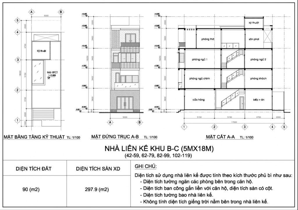 Mặt Bằng Nhà Phố City Gate 3 NBB 33