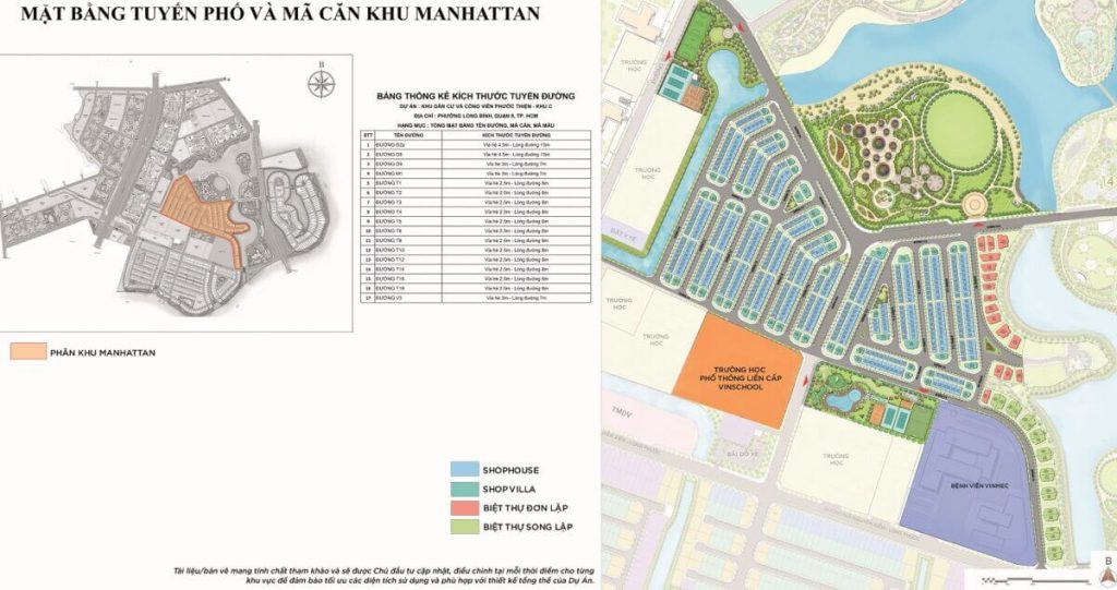 Thiết kế The Manhattan dự án Vinhomes Grand Park