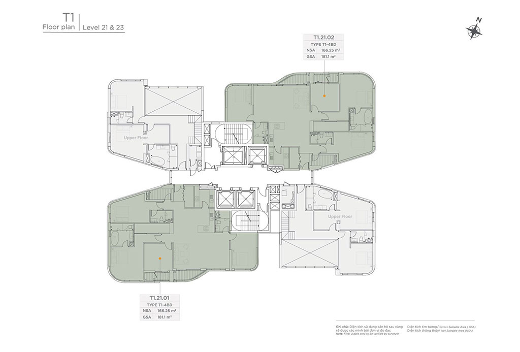 Mat Bang Tang Dien Hinh Thu Thiem Zeit River Thap T1 Tang 21 Va Tang 23