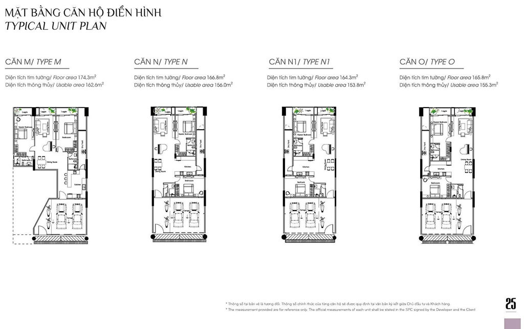 Mặt Bằng Thiết Kế Căn Hộ Sky Linked Villa Celadon City Tân Phú