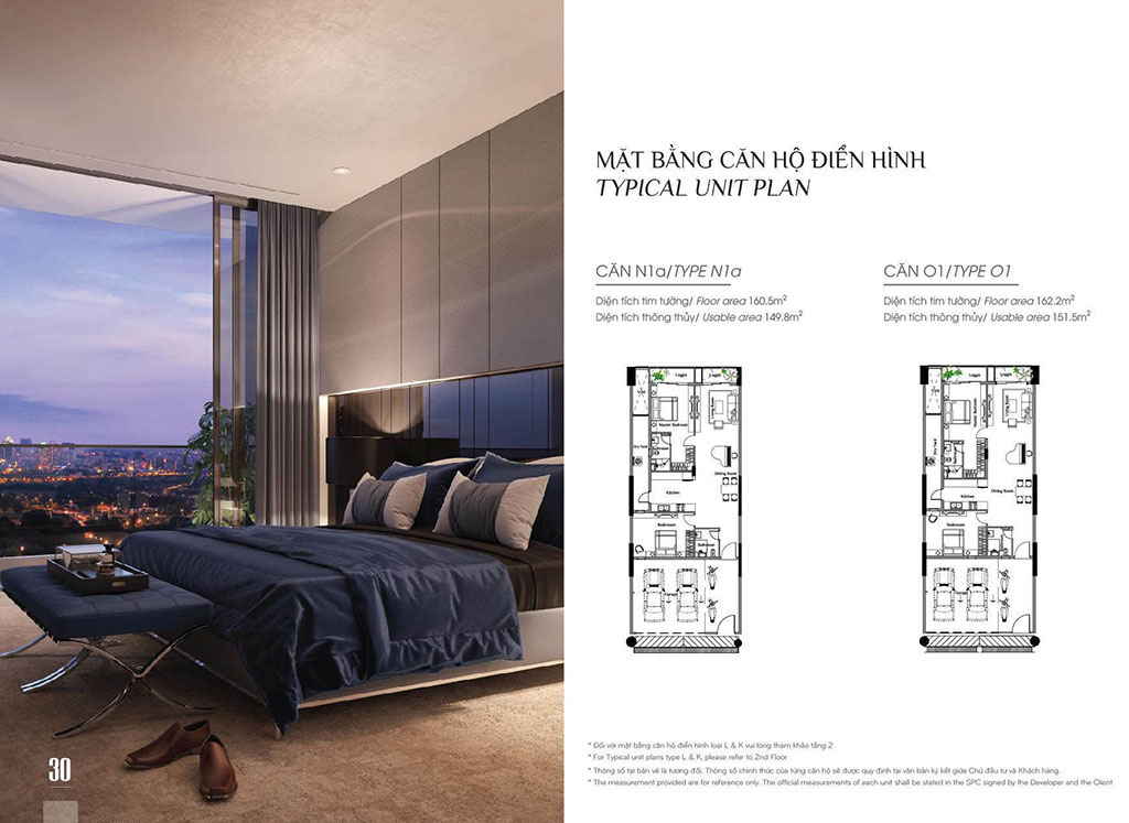 Mặt Bằng Thiết Kế Căn Hộ Sky Linked Villa Celadon City Tân Phú