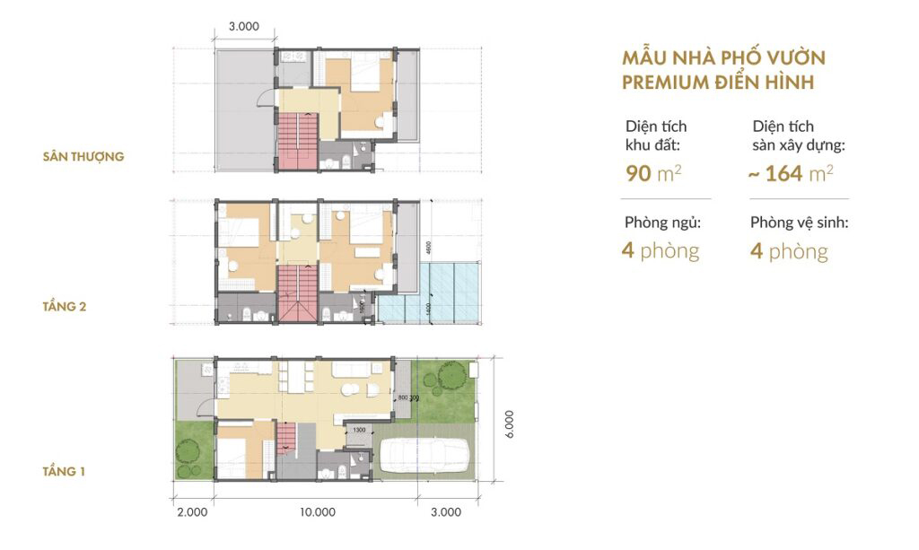 Nhà Phố Vườn Waterpoint Nam Long 1