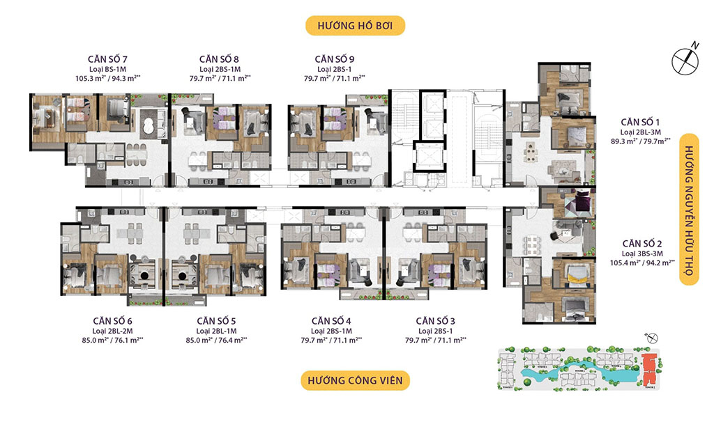 Thiết kế dự án căn hộ chung cư Celesta Rise Nhà Bè Keppel Land
