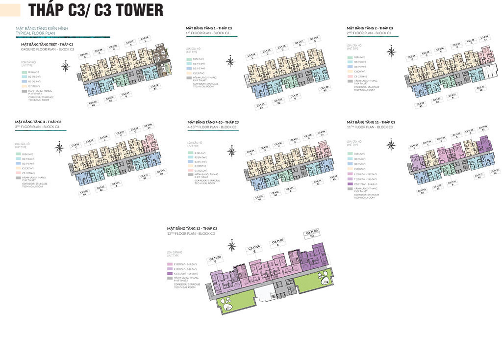 Mặt Bằng Diamond Centery Celadon City Tân Phú