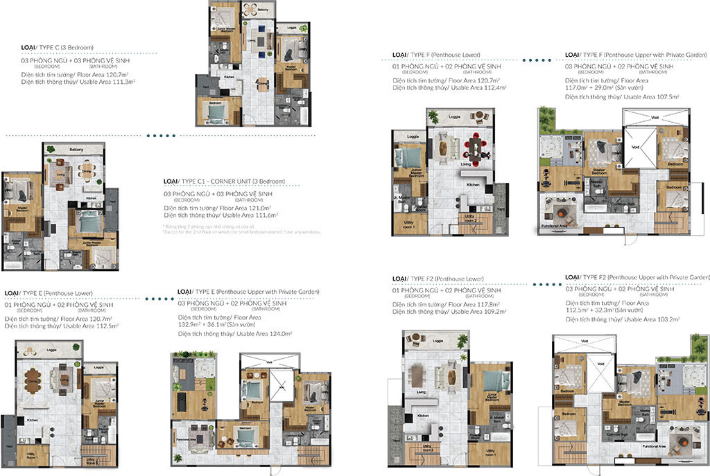 Mặt Bằng Diamond Centery Celadon City Tân Phú