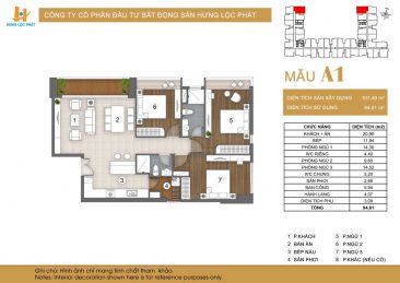 Thiết kế căn hộ The Peak Garden quận 7