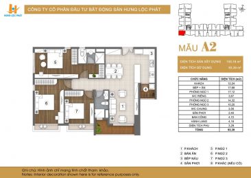 Thiết kế căn hộ The Peak Garden quận 7