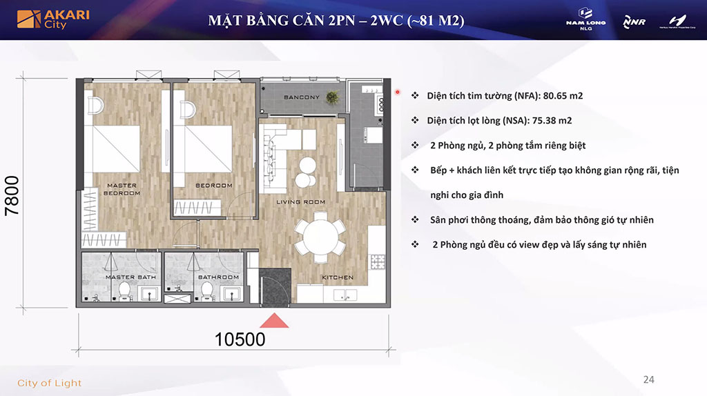 Thiết Kế Căn Hộ Akari City Giai đoạn 2 0