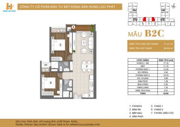 Thiết kế căn hộ The Peak Garden quận 7