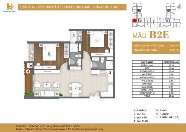 Thiết kế căn hộ The Peak Garden quận 7