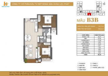 Thiết kế căn hộ The Peak Garden quận 7