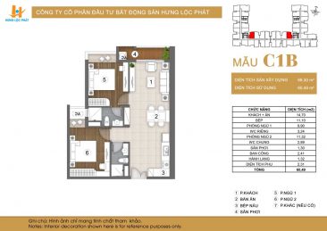 Thiết kế căn hộ The Peak Garden quận 7