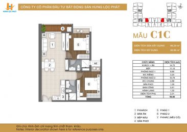 Thiết kế căn hộ The Peak Garden quận 7