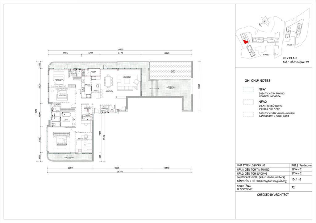 Thiết Kế Căn Hộ Eaton Park Giai đoạn 2 Block A1 Alpine 2