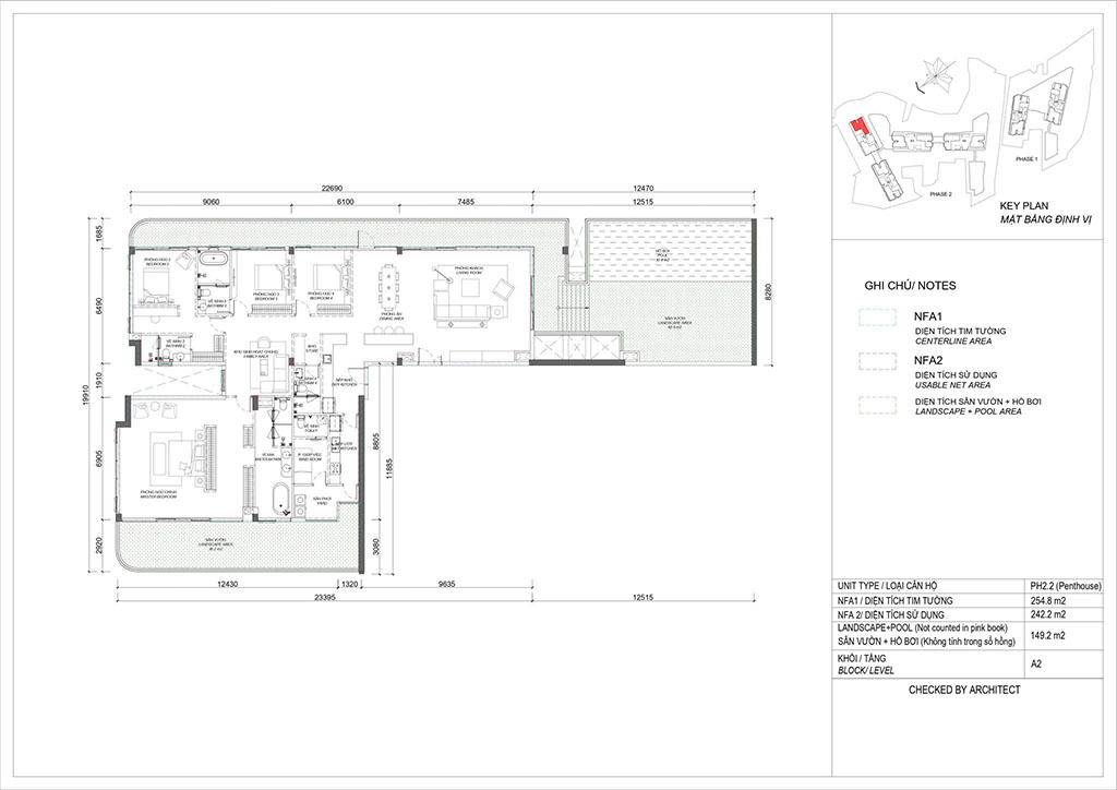 Thiết Kế Căn Hộ Eaton Park Giai đoạn 2 Block A1 Alpine 4