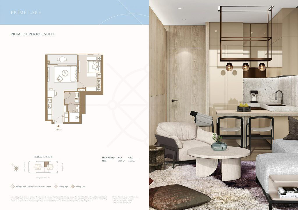 Thiết Kế Căn Hộ Chung Cư Grand Marina Saigon Quận 1