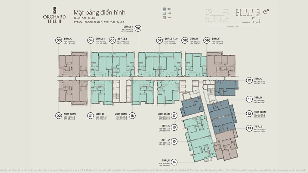 Thiết Kế Căn Hộ The Orchard Hill Sycamore
