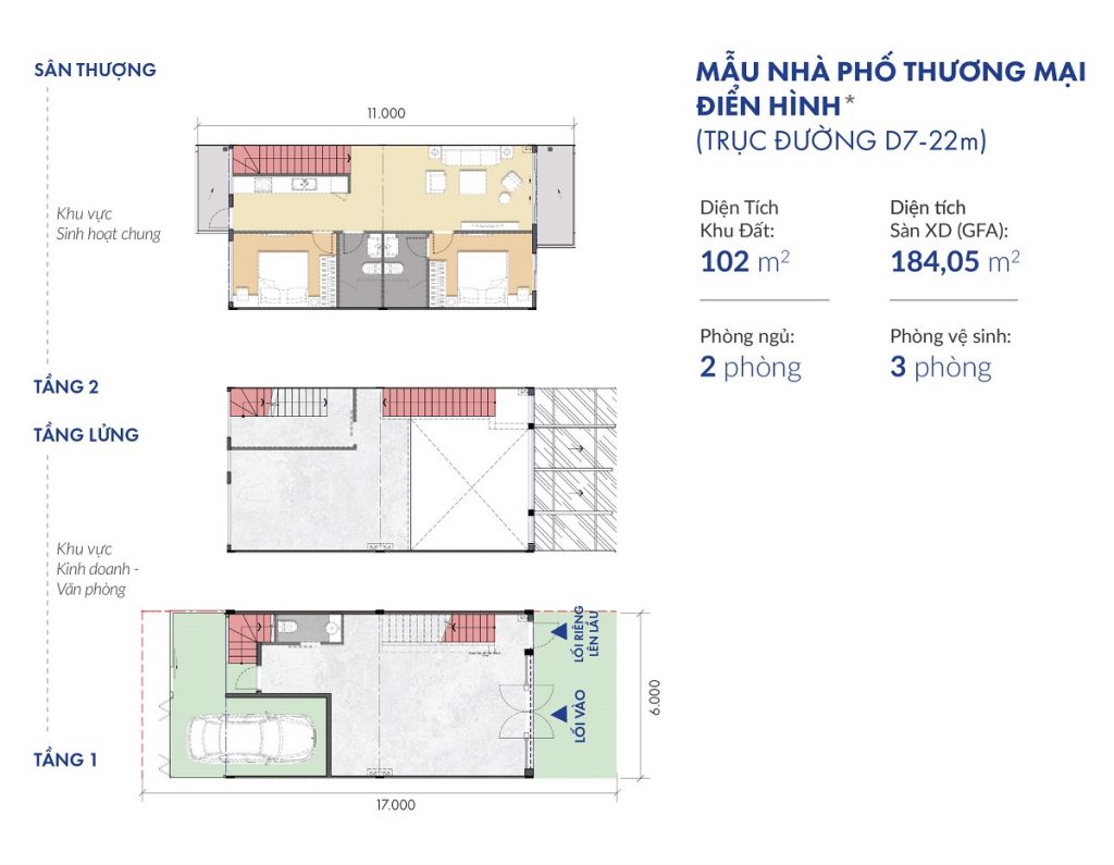 Thiết Kế Nhà Phố Thương Mại Waterpoint Nam Long1