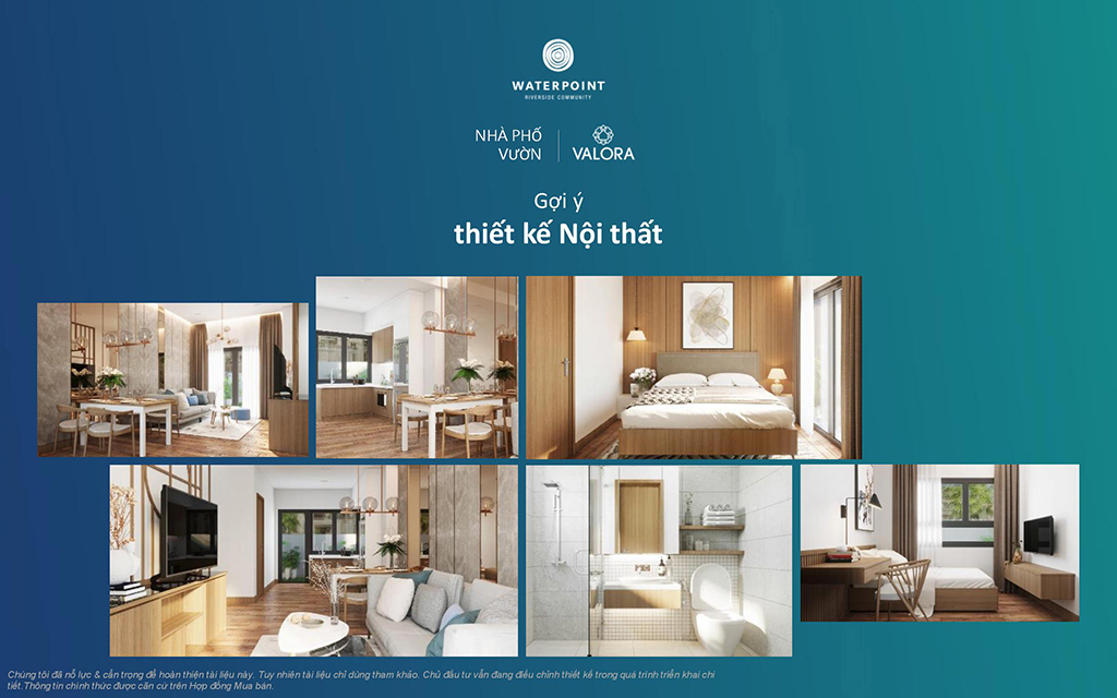 Thiết Kế Nhà Phố Vườn Waterpoint Nam Long Long An 1