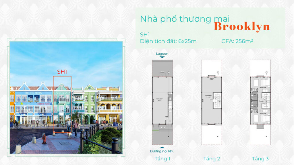 Thiết kế sản phẩm phân khu Long Island Hồ Tràm
